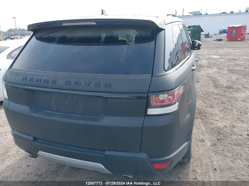 2016 Land Rover Range Rover Sport Hse VIN: SALWR2KF6GA548949 Lot: 12057772