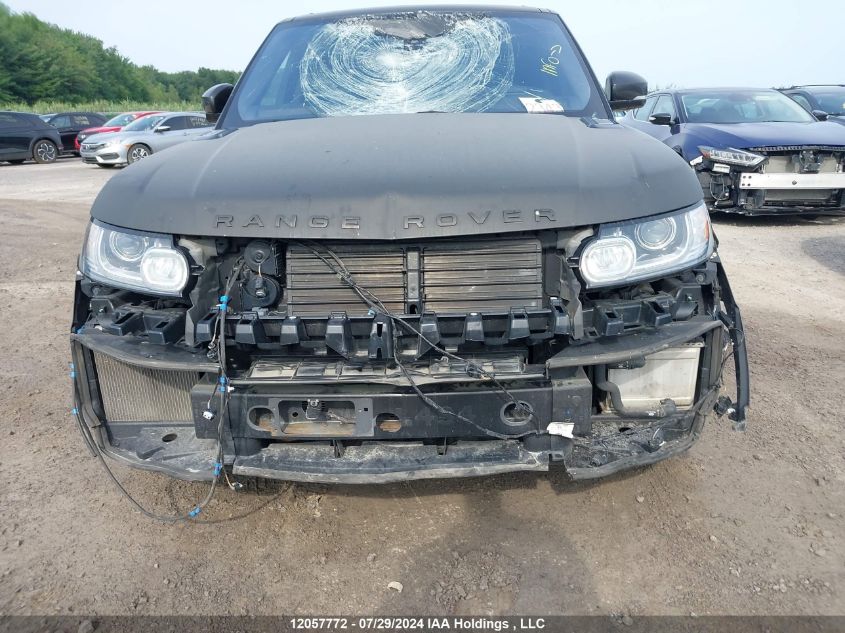 2016 Land Rover Range Rover Sport Hse VIN: SALWR2KF6GA548949 Lot: 12057772