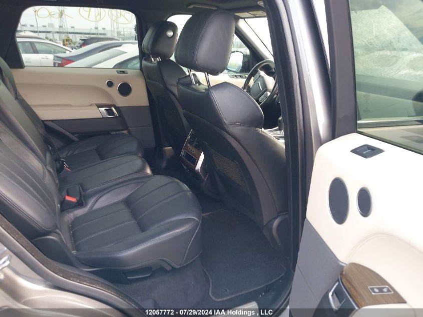 2016 Land Rover Range Rover Sport Hse VIN: SALWR2KF6GA548949 Lot: 12057772