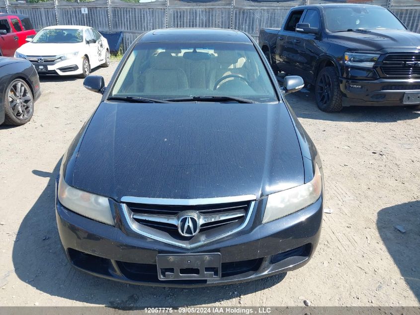 2004 Acura Tsx VIN: JH4CL96854C801399 Lot: 12057775