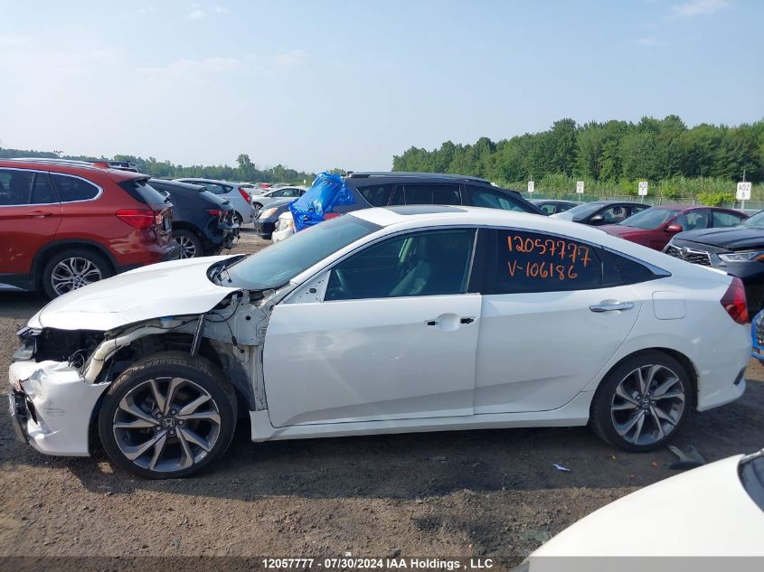 2019 Honda Civic Sedan VIN: 2HGFC1F92KH106186 Lot: 12057777