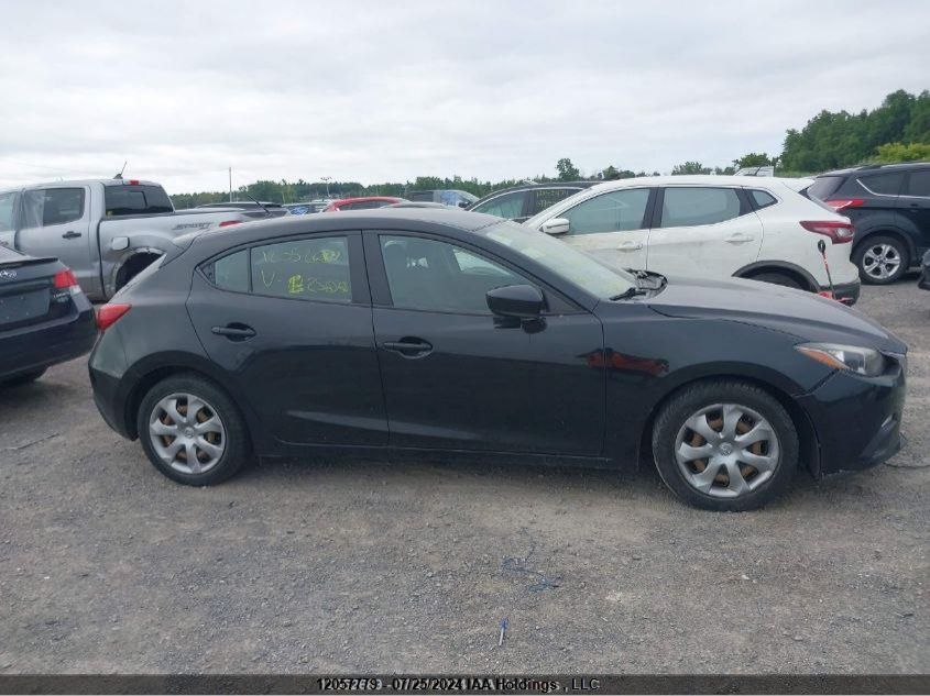 2015 Mazda Mazda3 VIN: JM1BM1K7XF1256565 Lot: 12057779