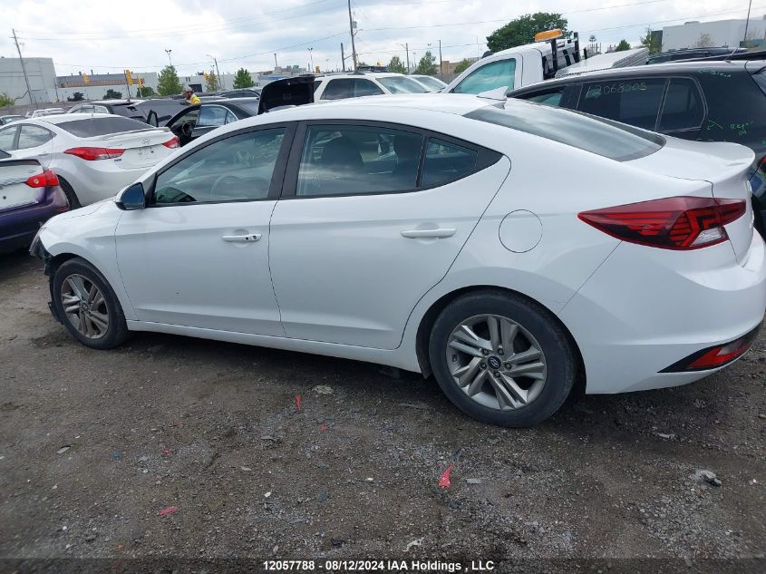 2020 Hyundai Elantra Preferred With Sun And Safety Package Auto Ivt VIN: KMHD84LF1LU901758 Lot: 12057788