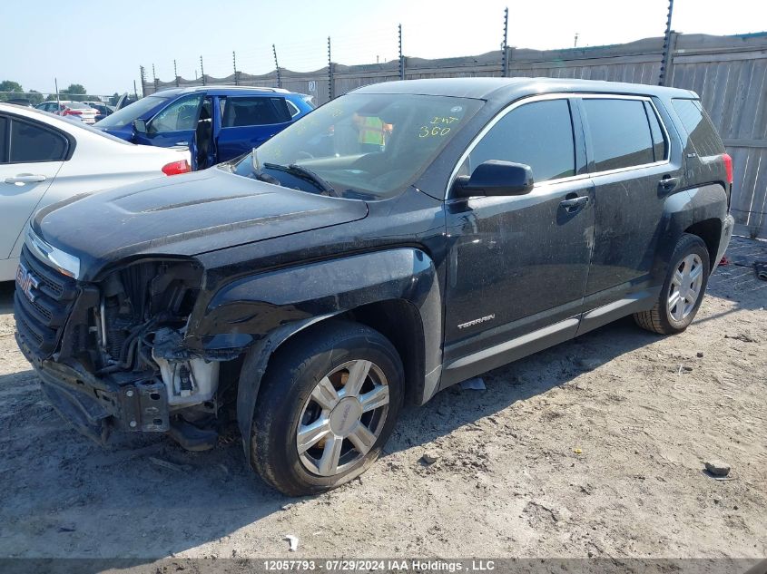 2016 GMC Terrain Sle VIN: 2GKALMEK2G6327390 Lot: 12057793