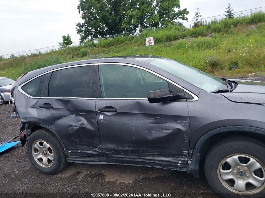 2015 Honda Cr-V Lx VIN: 2HKRM4H3XFH105240 Lot: 12057808