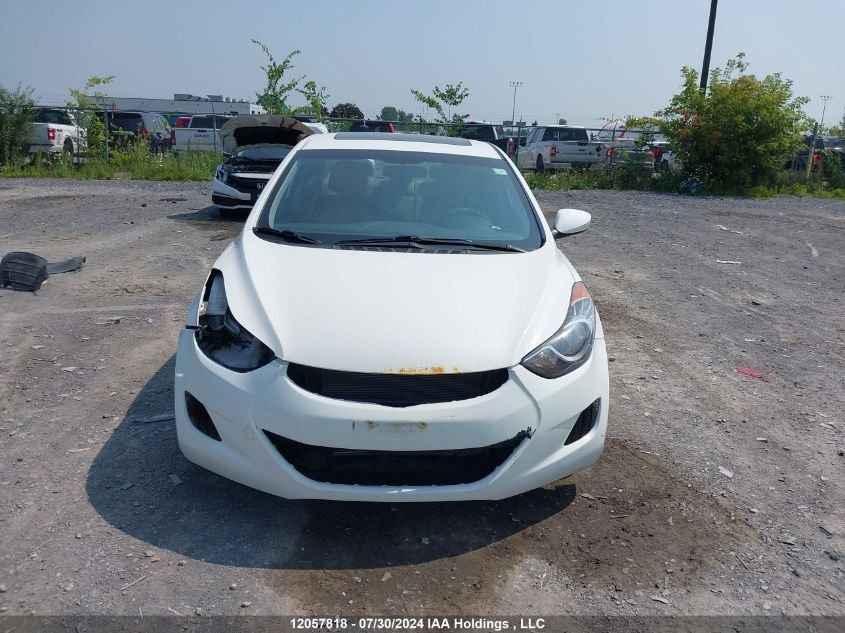 2013 Hyundai Elantra Gls VIN: 5NPDH4AE8DH210656 Lot: 12057818