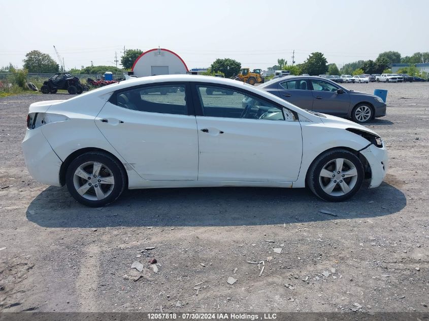 2013 Hyundai Elantra Gls VIN: 5NPDH4AE8DH210656 Lot: 12057818