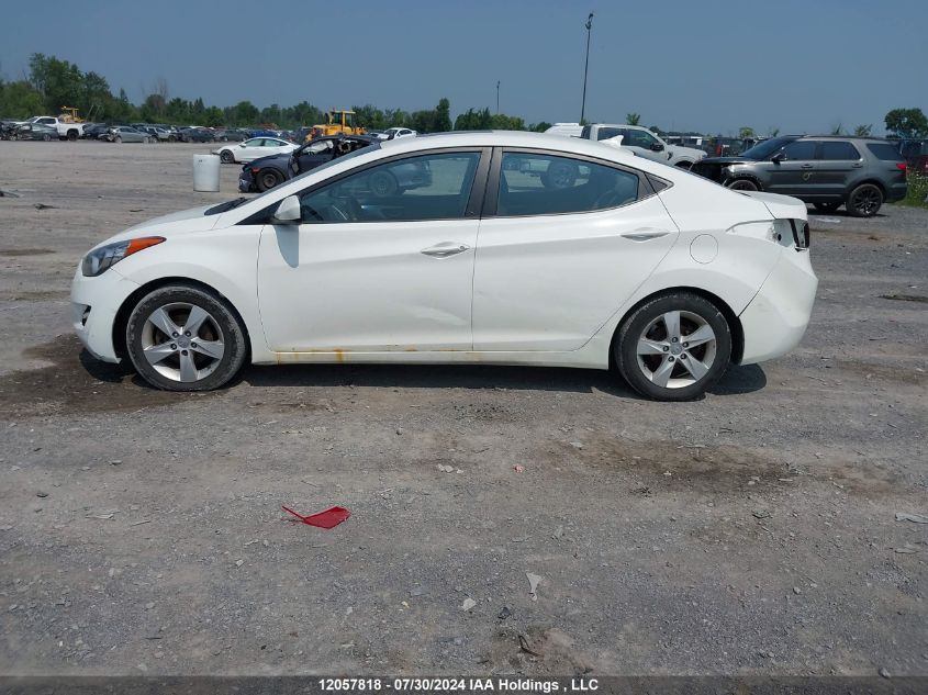2013 Hyundai Elantra Gls VIN: 5NPDH4AE8DH210656 Lot: 12057818