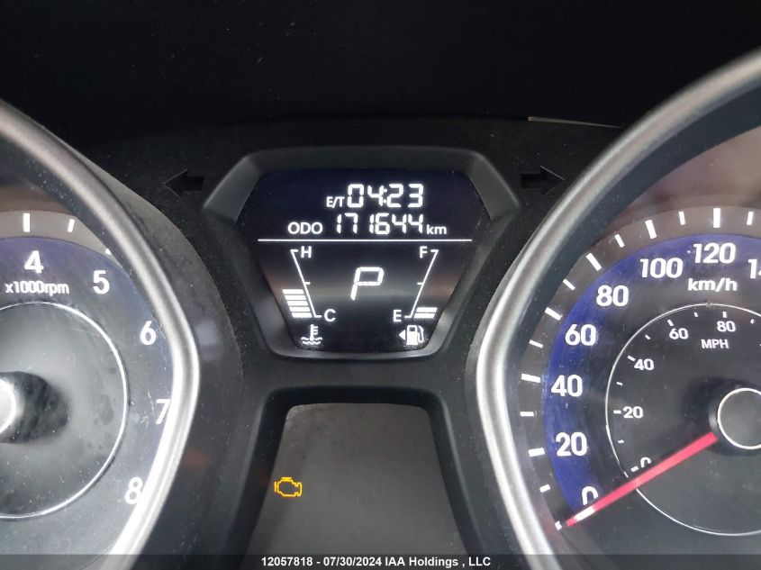 2013 Hyundai Elantra Gls VIN: 5NPDH4AE8DH210656 Lot: 12057818