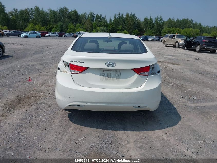 2013 Hyundai Elantra Gls VIN: 5NPDH4AE8DH210656 Lot: 12057818