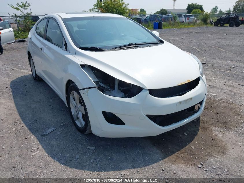 2013 Hyundai Elantra Gls VIN: 5NPDH4AE8DH210656 Lot: 12057818