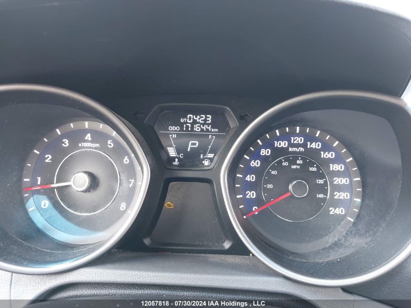 2013 Hyundai Elantra Gls VIN: 5NPDH4AE8DH210656 Lot: 12057818