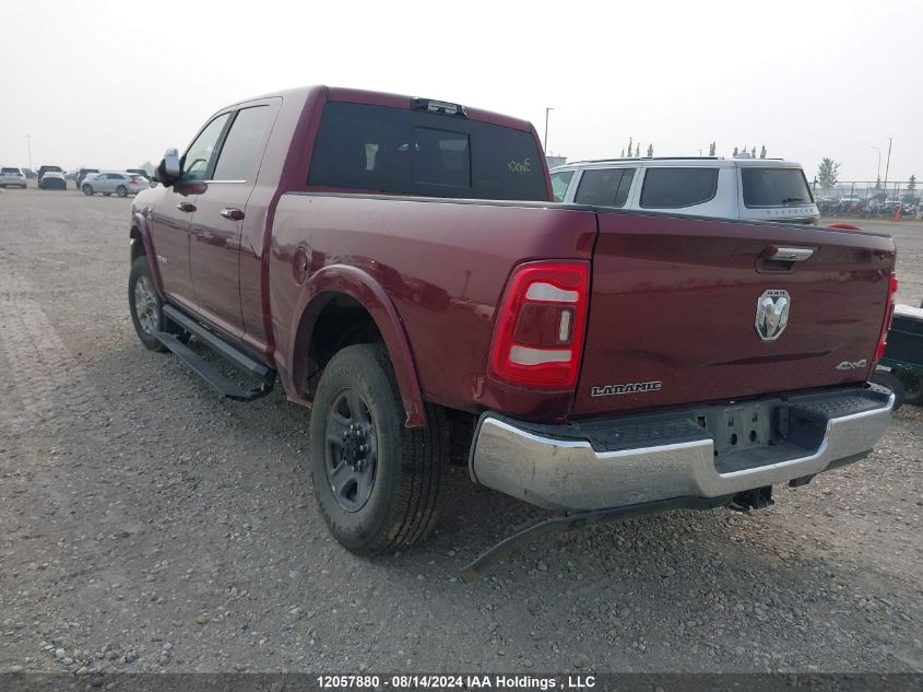 2021 Ram 2500 Laramie VIN: 3C6UR5NL4MG650756 Lot: 12057880