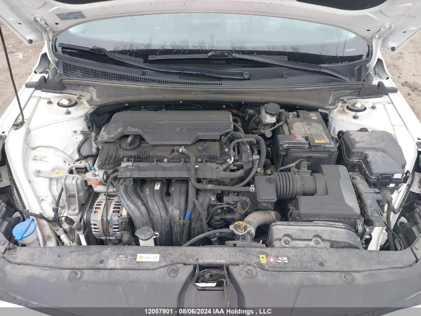 2022 Hyundai Elantra Preferred Ivt With Sun And Tech Package VIN: KMHLM4AG3NU319862 Lot: 12057901