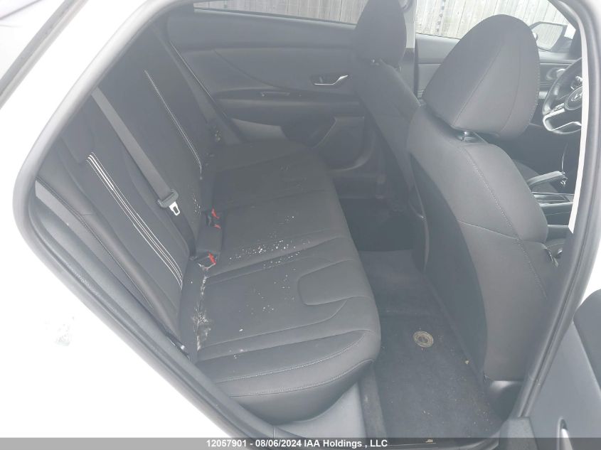 2022 Hyundai Elantra Preferred Ivt With Sun And Tech Package VIN: KMHLM4AG3NU319862 Lot: 12057901