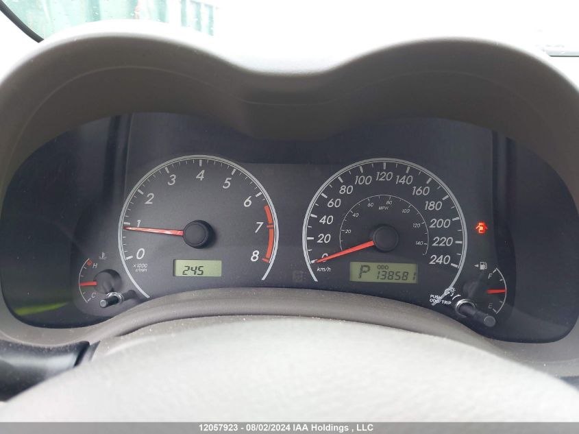 2009 Toyota Corolla S/Le/Xle VIN: 2T1BU40E29C179337 Lot: 12057923