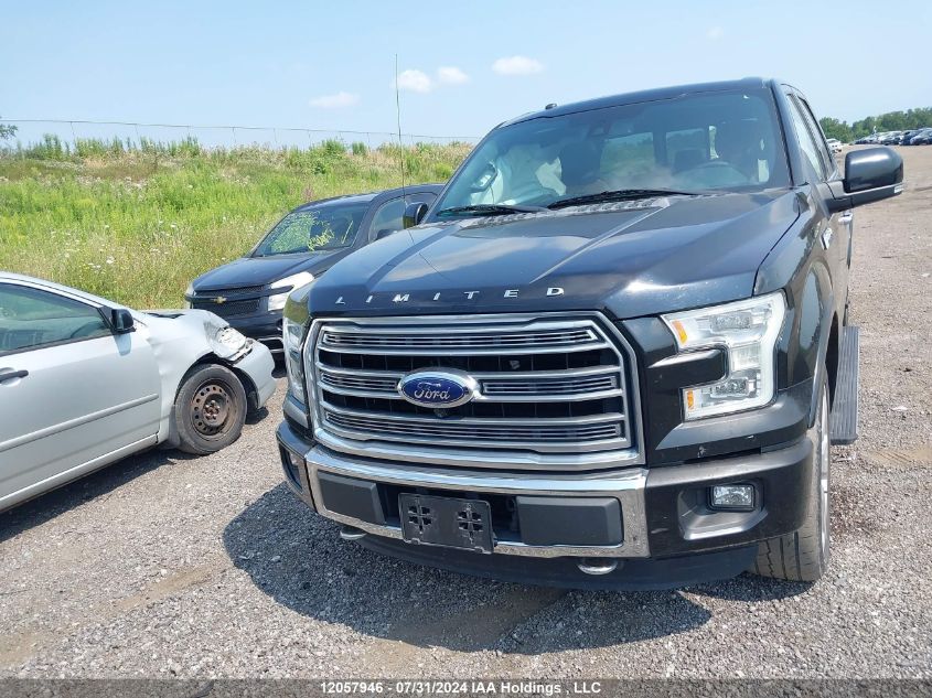 2016 Ford F-150 Limited VIN: 1FTEW1EG3GFC86837 Lot: 12057946