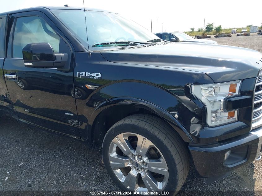 2016 Ford F-150 Limited VIN: 1FTEW1EG3GFC86837 Lot: 12057946