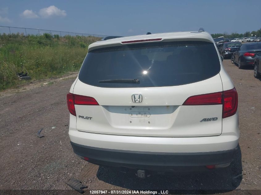 2016 Honda Pilot VIN: 5FNYF6H76GB505638 Lot: 12057947