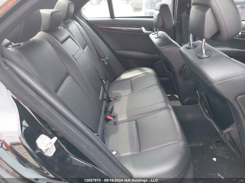 2013 Mercedes-Benz C-Class VIN: WDDGF8AB5DA867203 Lot: 12057970