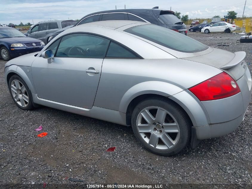2003 Audi Tt VIN: TRUSC28NX31011359 Lot: 12057974