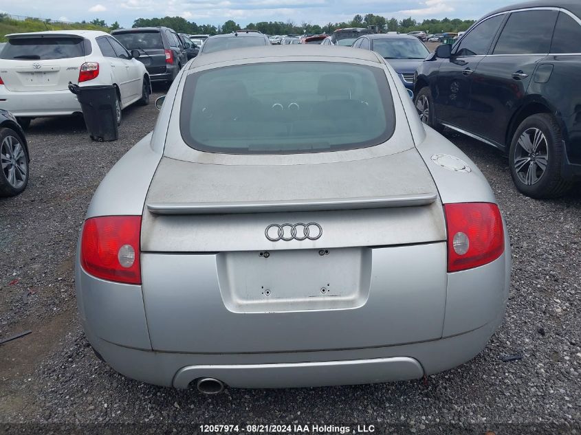 2003 Audi Tt VIN: TRUSC28NX31011359 Lot: 12057974