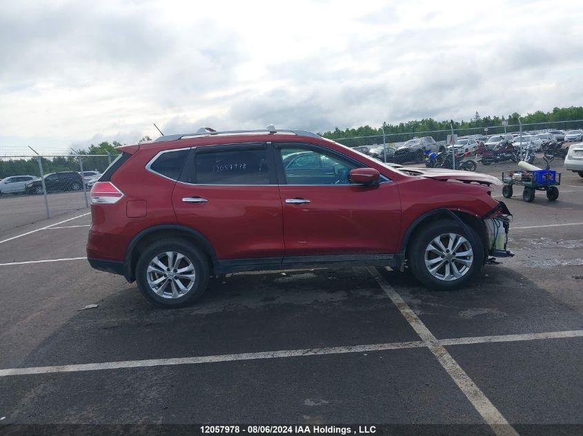 2015 Nissan Rogue VIN: 5N1AT2MV6FC862459 Lot: 12057978