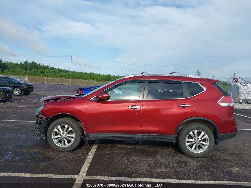 2015 Nissan Rogue VIN: 5N1AT2MV6FC862459 Lot: 12057978