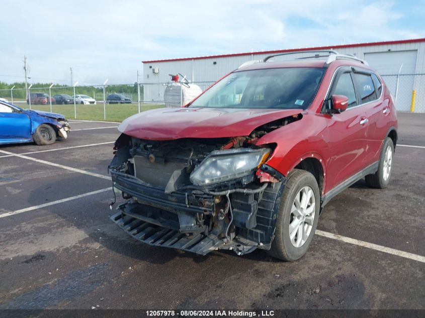 2015 Nissan Rogue VIN: 5N1AT2MV6FC862459 Lot: 12057978