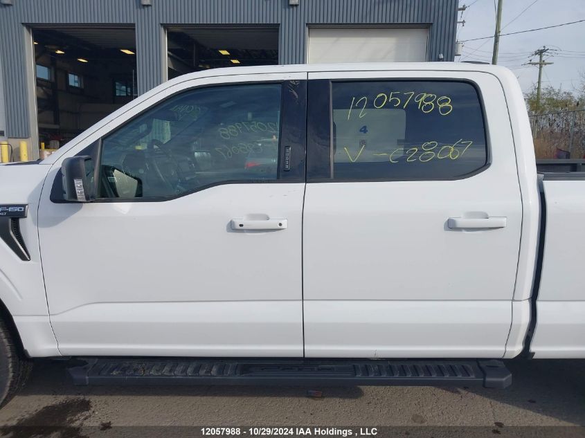 2022 Ford F150 Supercrew VIN: 1FTFW1E86NFC28067 Lot: 12057988