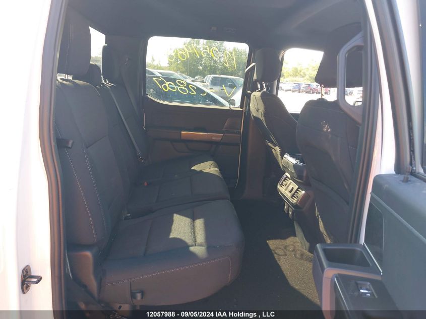 2022 Ford F150 Supercrew VIN: 1FTFW1E86NFC28067 Lot: 12057988