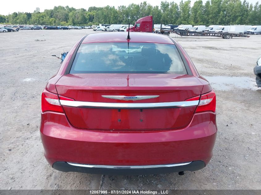 2013 Chrysler 200 Lx VIN: 1C3CCBAB0DN557648 Lot: 12057995