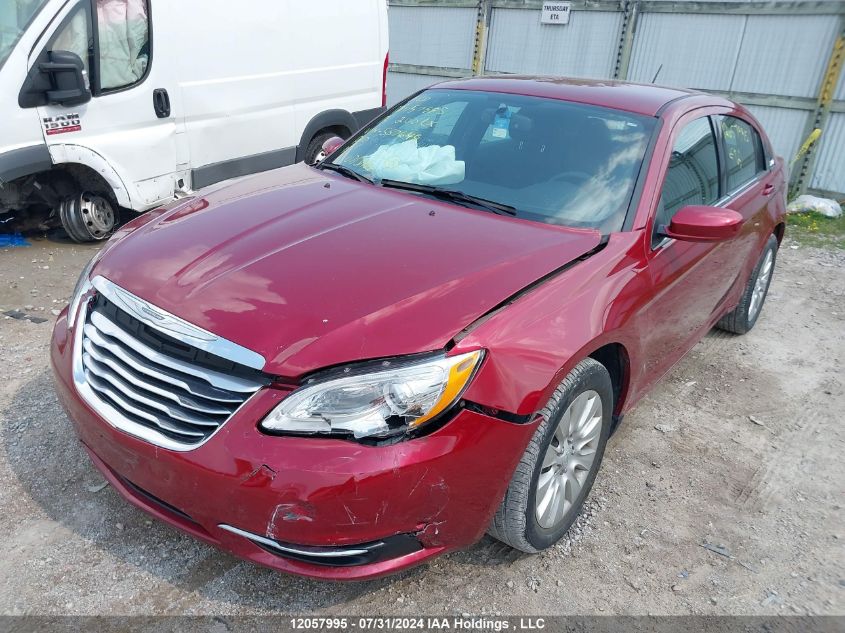 2013 Chrysler 200 Lx VIN: 1C3CCBAB0DN557648 Lot: 12057995