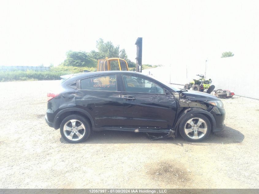 2017 Honda Hr-V Lx VIN: 3CZRU6H37HM100550 Lot: 12057997