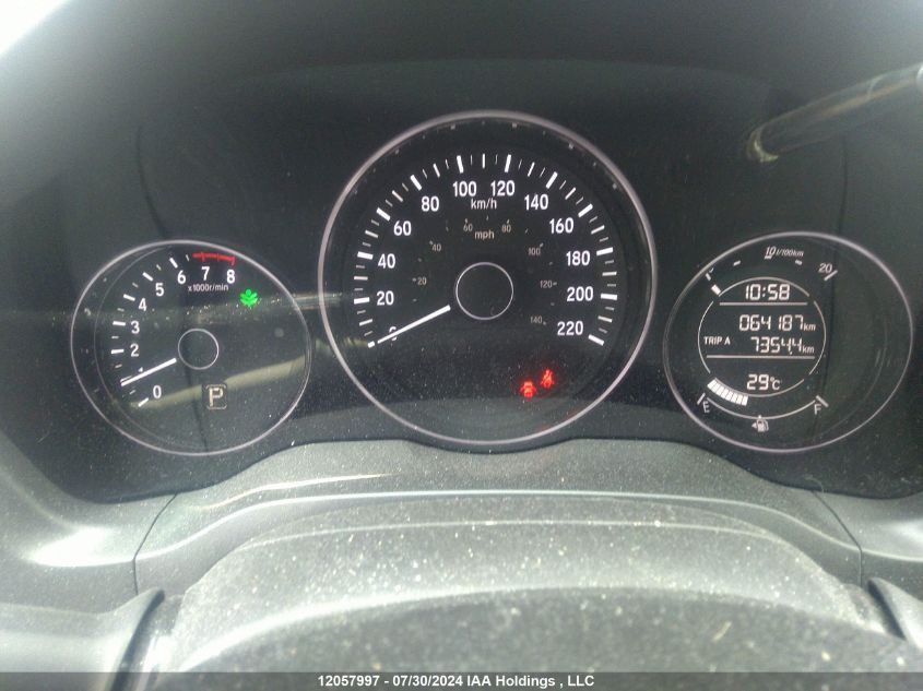 2017 Honda Hr-V Lx VIN: 3CZRU6H37HM100550 Lot: 12057997