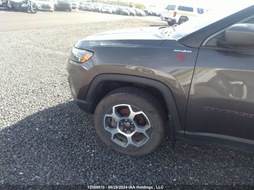 2022 Jeep Compass Trailhawk VIN: 3C4NJDDB9NT148471 Lot: 12058010