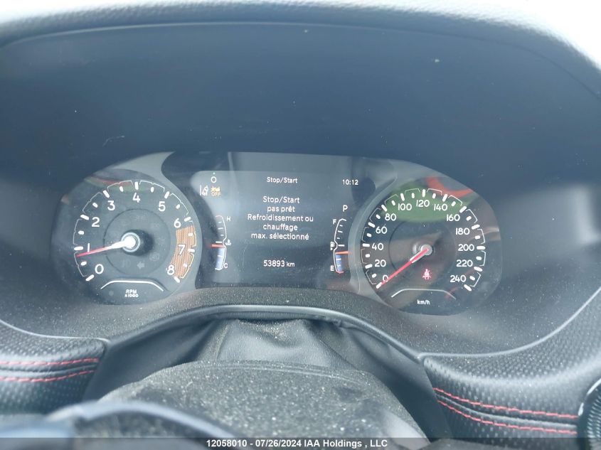 2022 Jeep Compass Trailhawk VIN: 3C4NJDDB9NT148471 Lot: 12058010