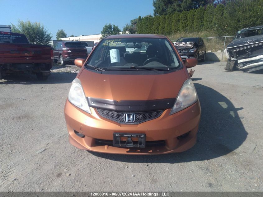 2009 Honda Fit VIN: JHMGE87829S811373 Lot: 12058016