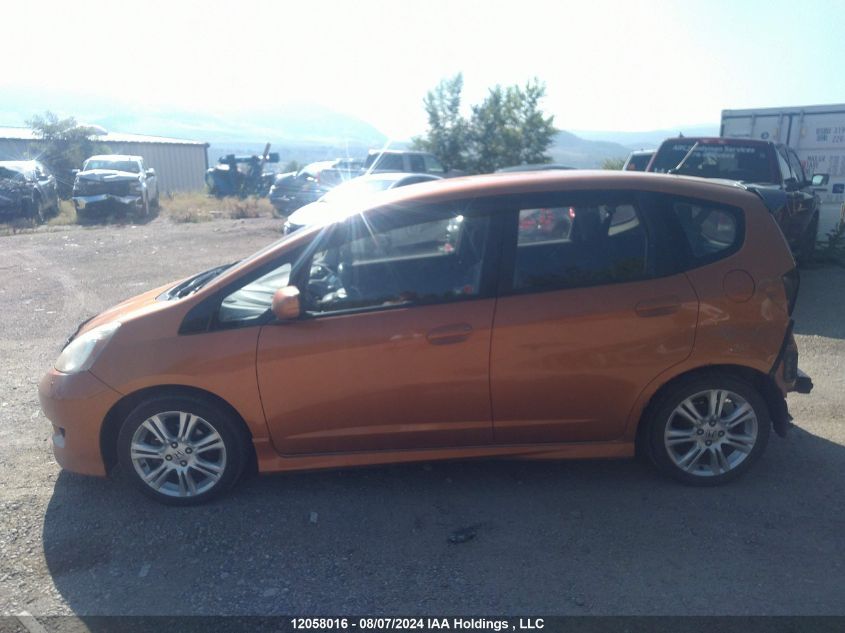2009 Honda Fit VIN: JHMGE87829S811373 Lot: 12058016