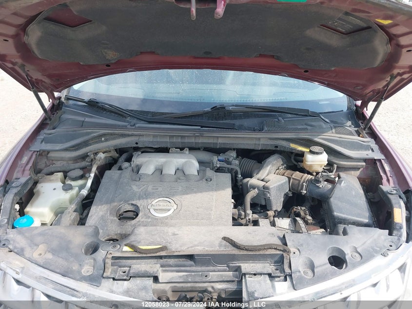 2007 Nissan Murano Sl/Se/S VIN: JN8AZ08W67W648084 Lot: 12058023