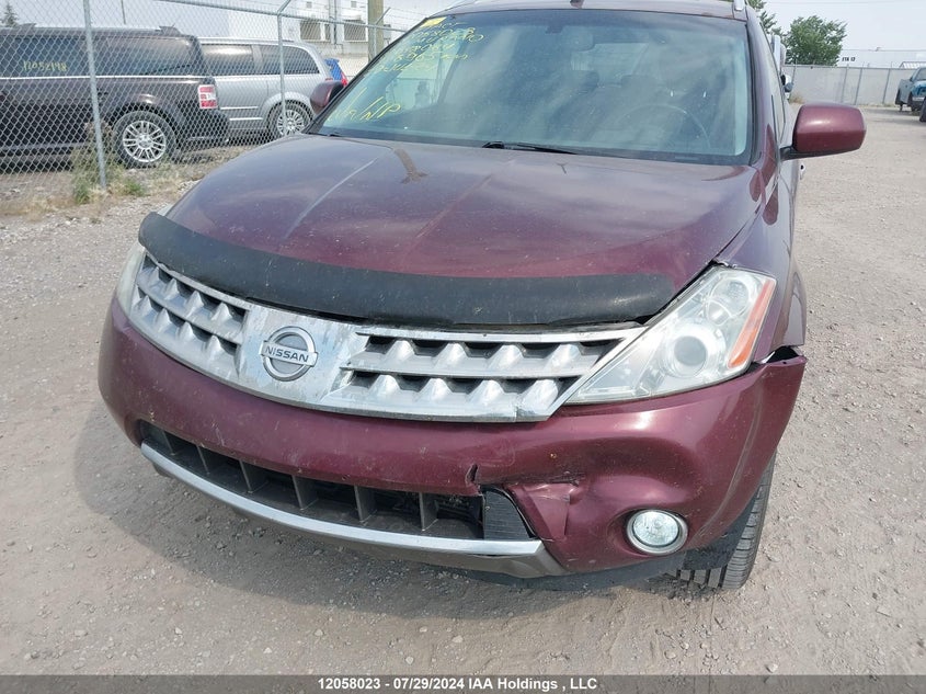 2007 Nissan Murano Sl/Se/S VIN: JN8AZ08W67W648084 Lot: 12058023