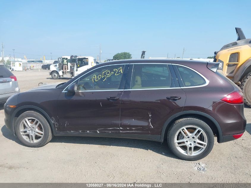 2014 Porsche Cayenne VIN: WP1AA2A20ELA01649 Lot: 12058027