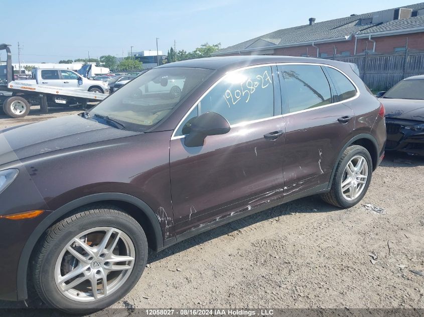 2014 Porsche Cayenne VIN: WP1AA2A20ELA01649 Lot: 12058027