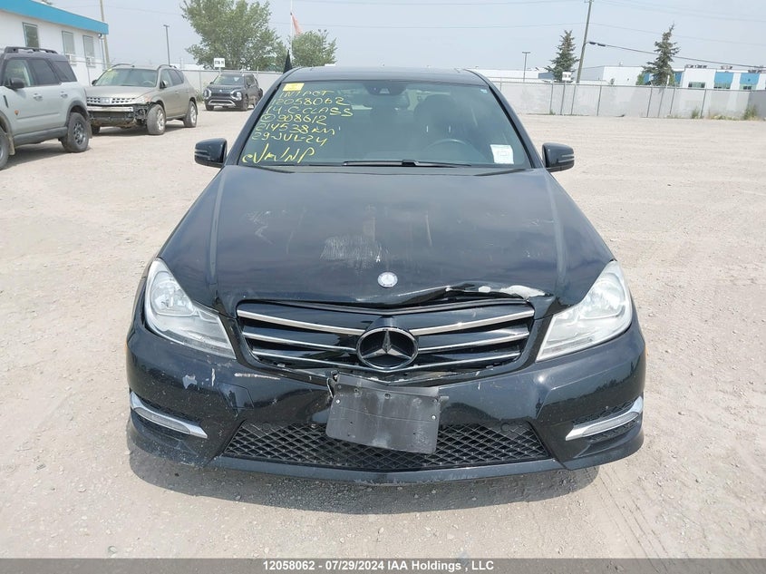 2014 Mercedes-Benz C-Class VIN: WDDGF8AB7EA908612 Lot: 12058062