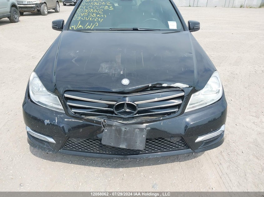 2014 Mercedes-Benz C-Class VIN: WDDGF8AB7EA908612 Lot: 12058062