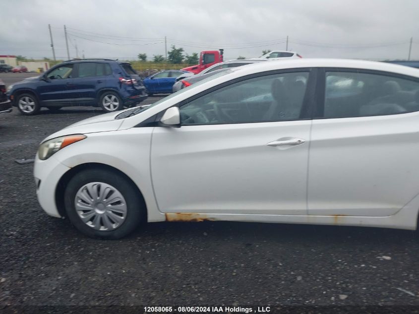 2011 Hyundai Elantra Gls/Limited VIN: 5NPDH4AE4BH023900 Lot: 12058065