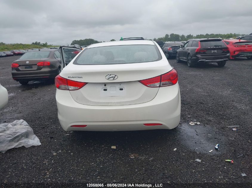 2011 Hyundai Elantra Gls/Limited VIN: 5NPDH4AE4BH023900 Lot: 12058065