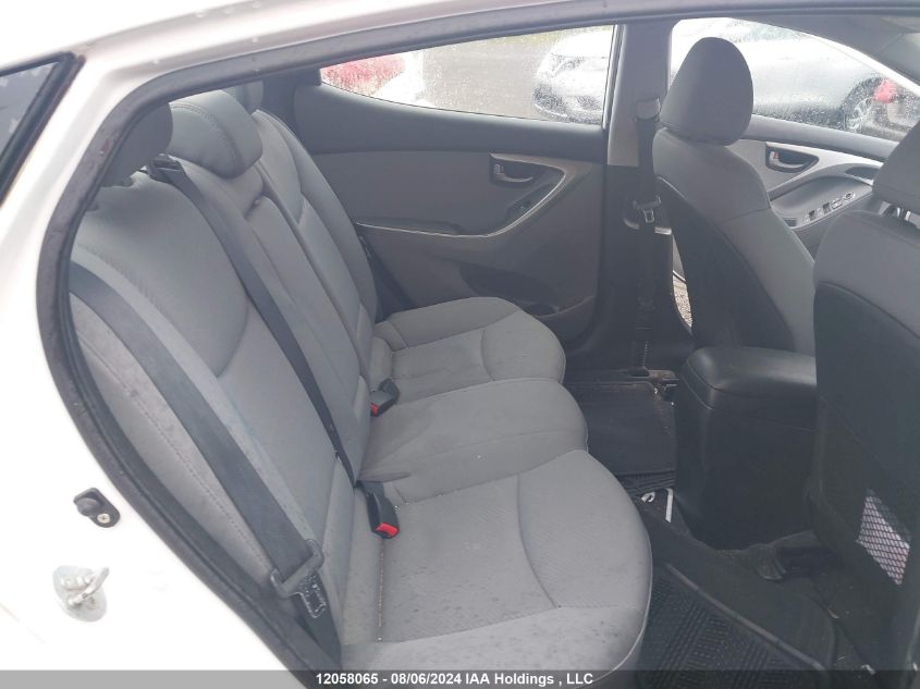 2011 Hyundai Elantra Gls/Limited VIN: 5NPDH4AE4BH023900 Lot: 12058065