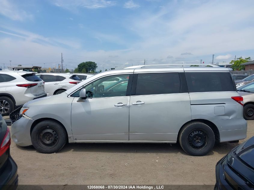 2012 Nissan Quest S VIN: JN8AE2KP1C9034058 Lot: 12058068