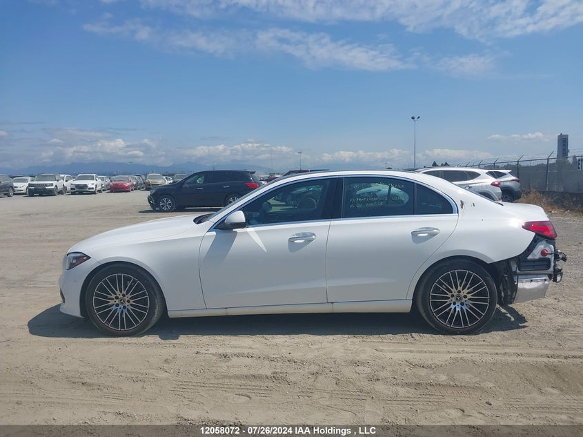 2024 Mercedes-Benz C-Class VIN: W1KAF4HB2RR201624 Lot: 12058072
